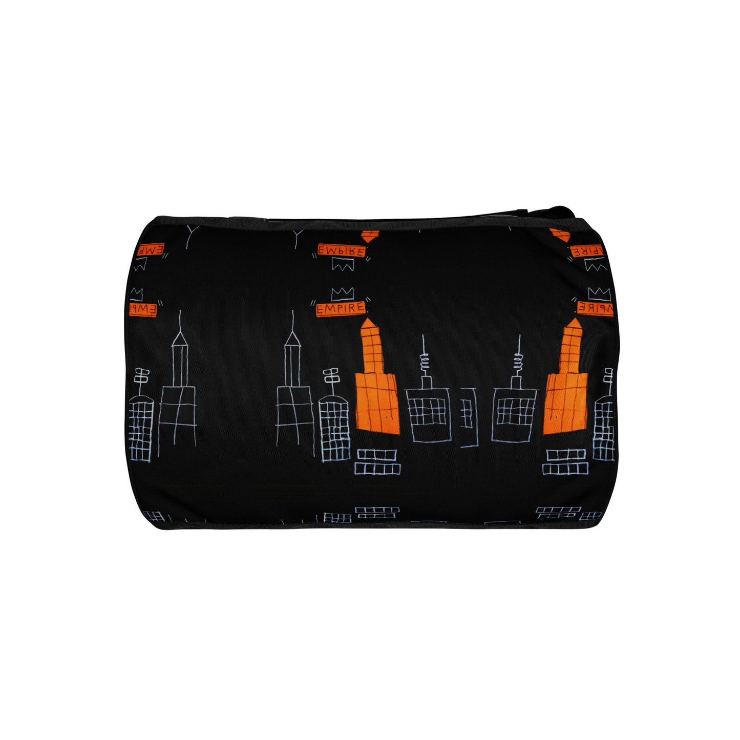 Jean-Michel Basquiat "Mecca" Artwork Gym Bag