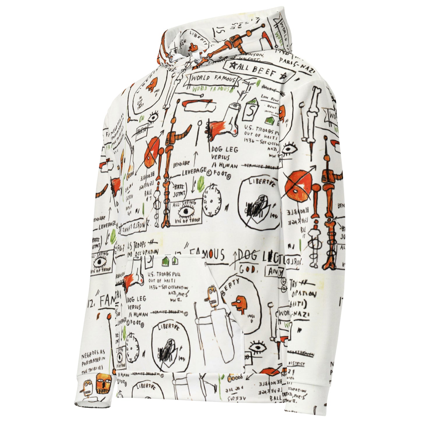Graffiti Artwork Printed Premium Streetwear Hoodie