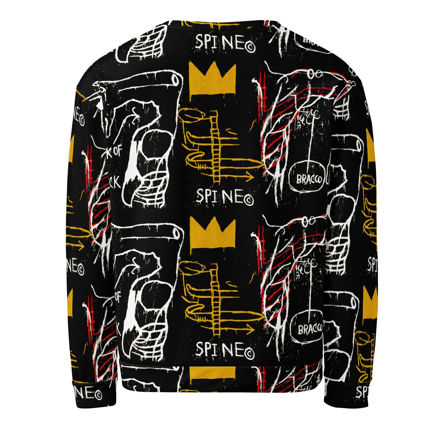 Graffiti Artwork Printed Premium Streetwear Crewneck Sweatshirt