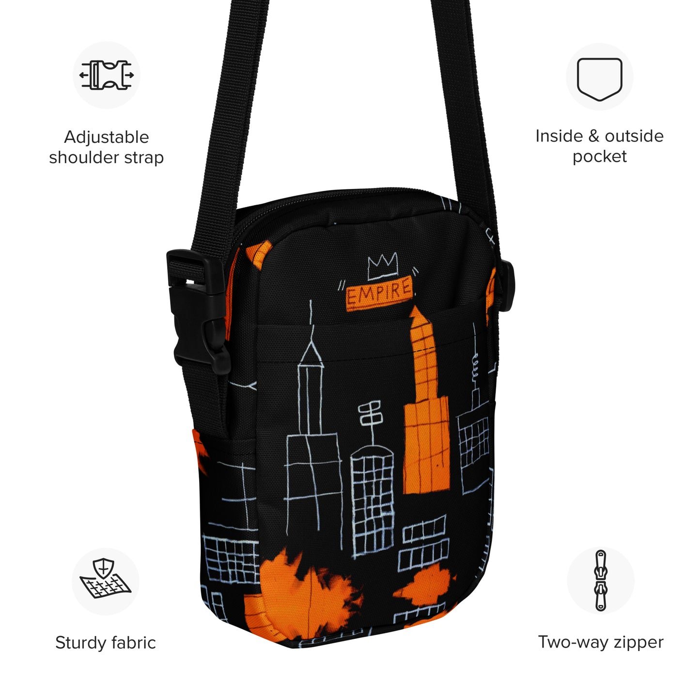 Jean-Michel Basquiat "Mecca" Artwork Bag