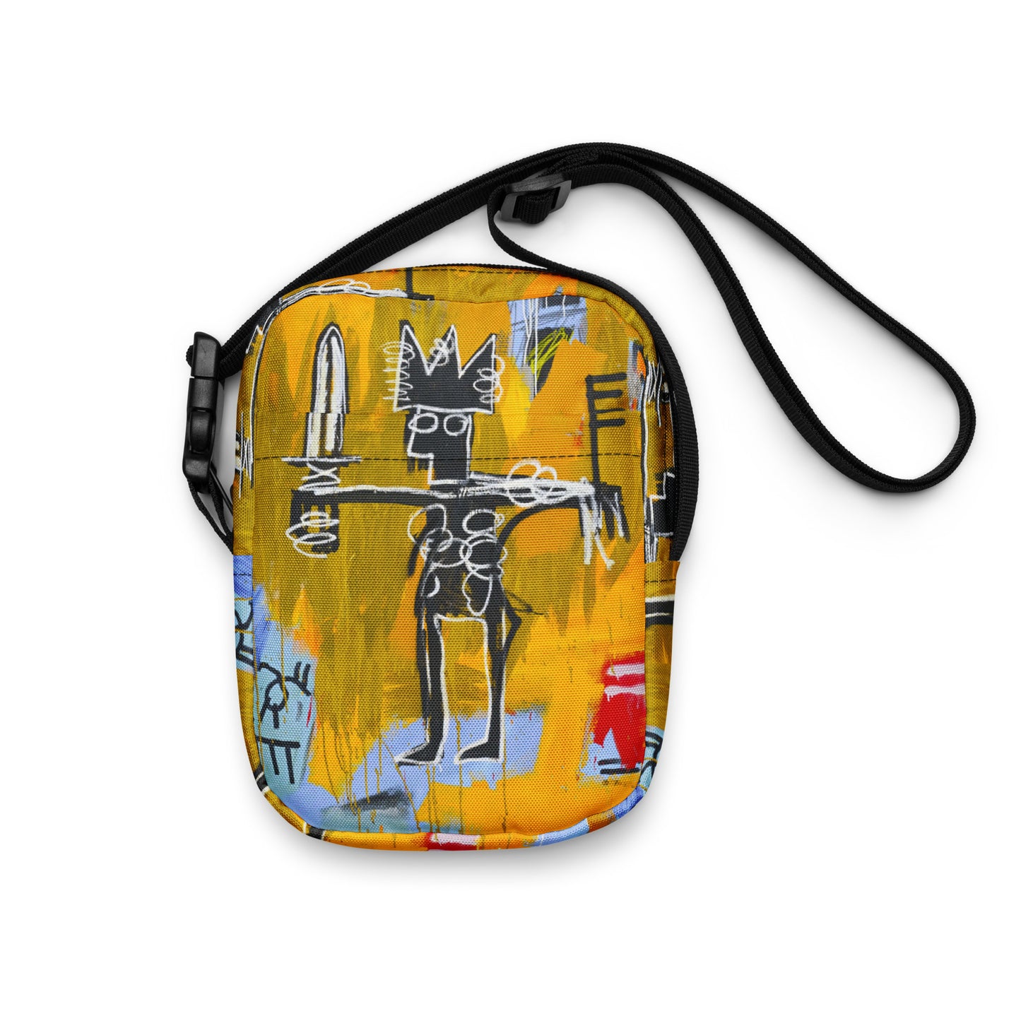 Jean-Michel Basquiat "Julius Caesar on Gold" Artwork Bag