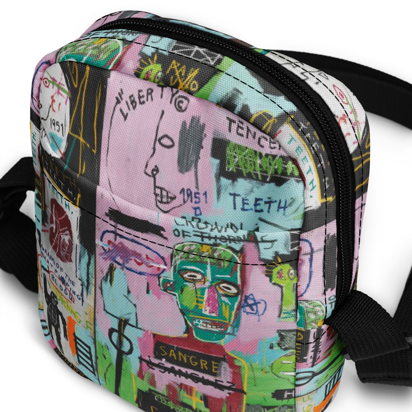 Jean-Michel Basquiat "In Italian" Artwork Bag
