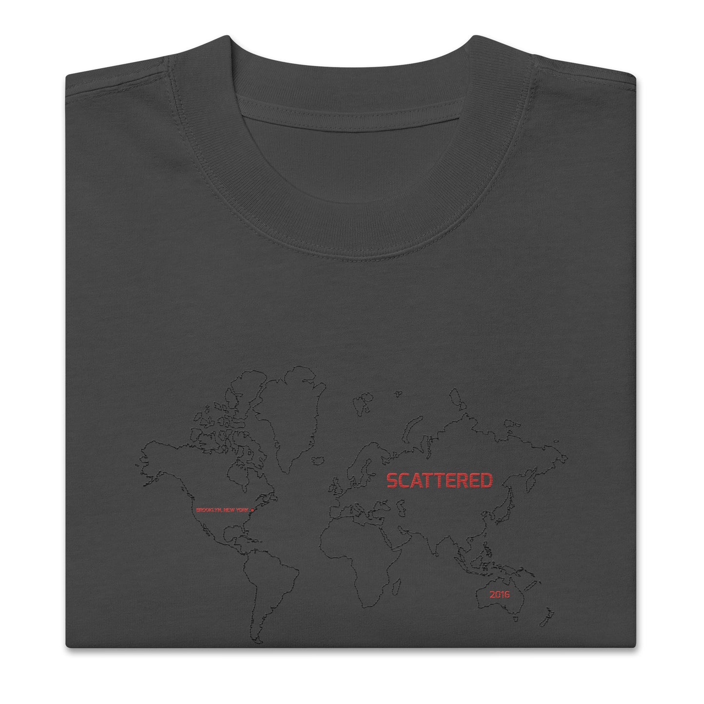 SS '24 Worldwide Logo Oversized Faded T-shirt