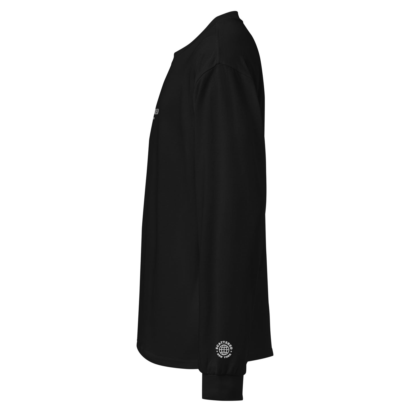 Scattered A/W 24 Logo Embroidered Long Sleeve Shirt
