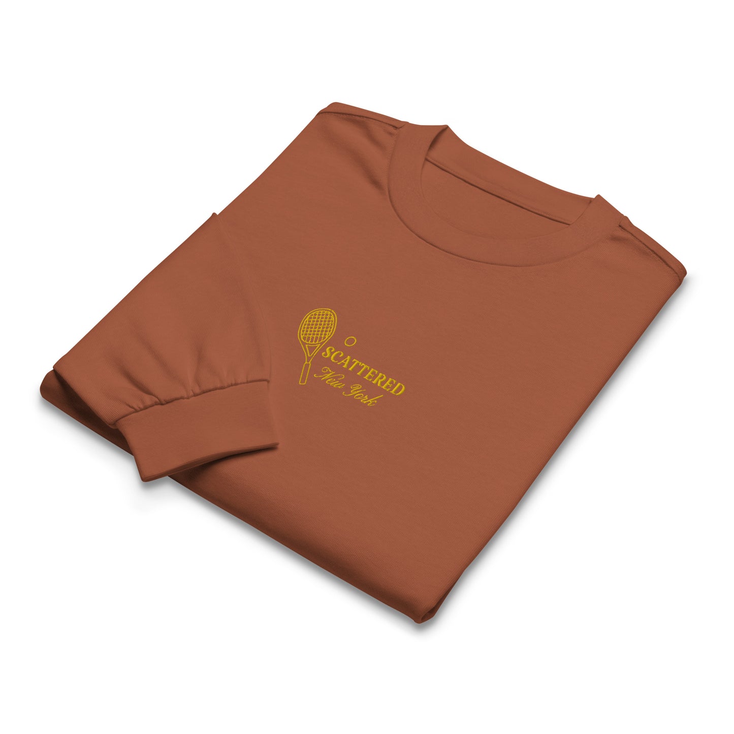 Scattered Sports Club Embroidered Long Sleeve Shirt