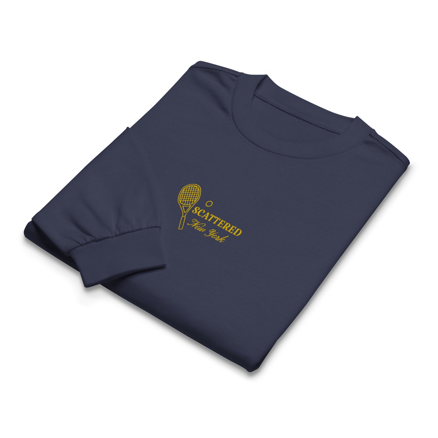 Scattered Sports Club Embroidered Long Sleeve Shirt