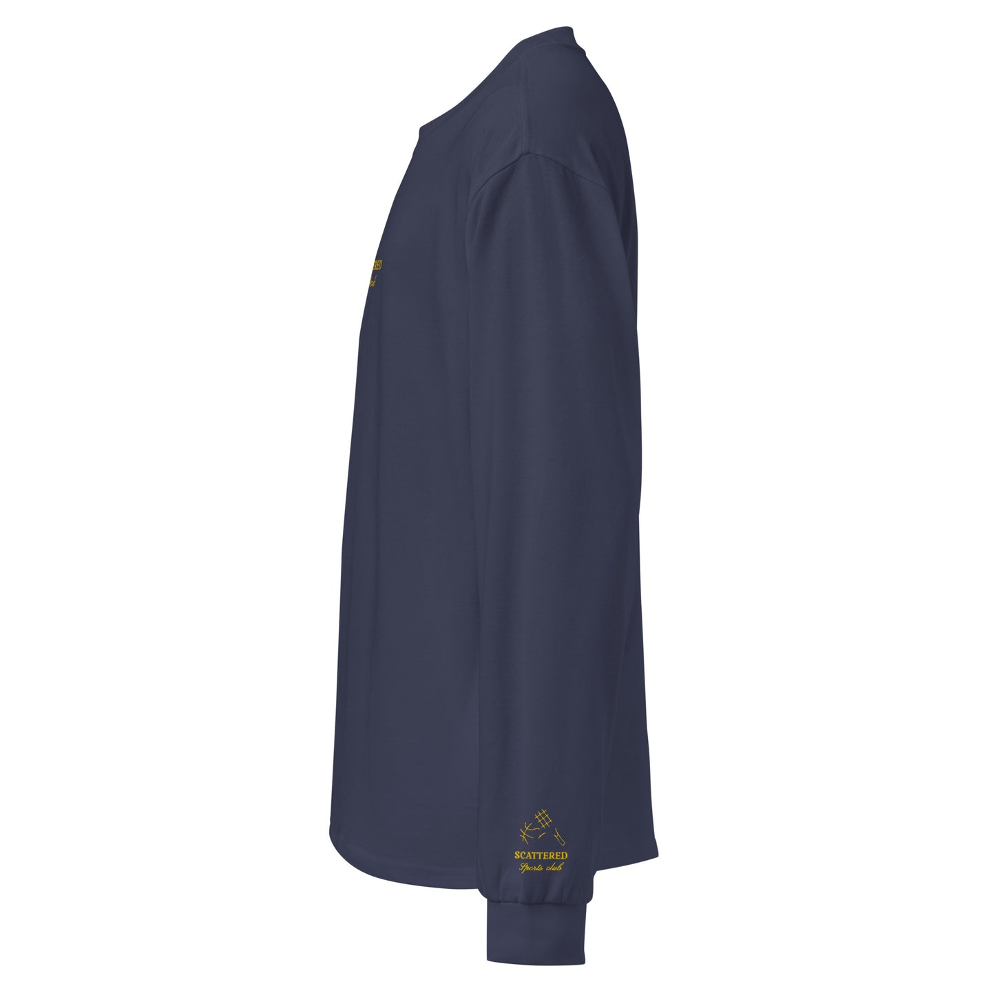 Scattered Sports Club Embroidered Long Sleeve Shirt
