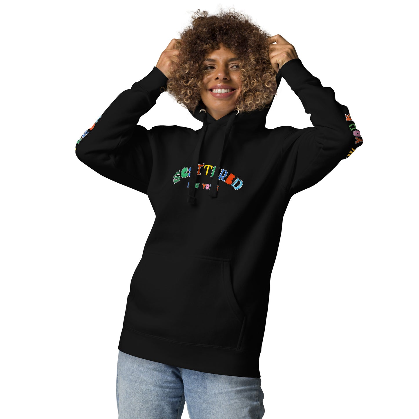 Scattered S/S '25 Logo Printed Classic Hoodie