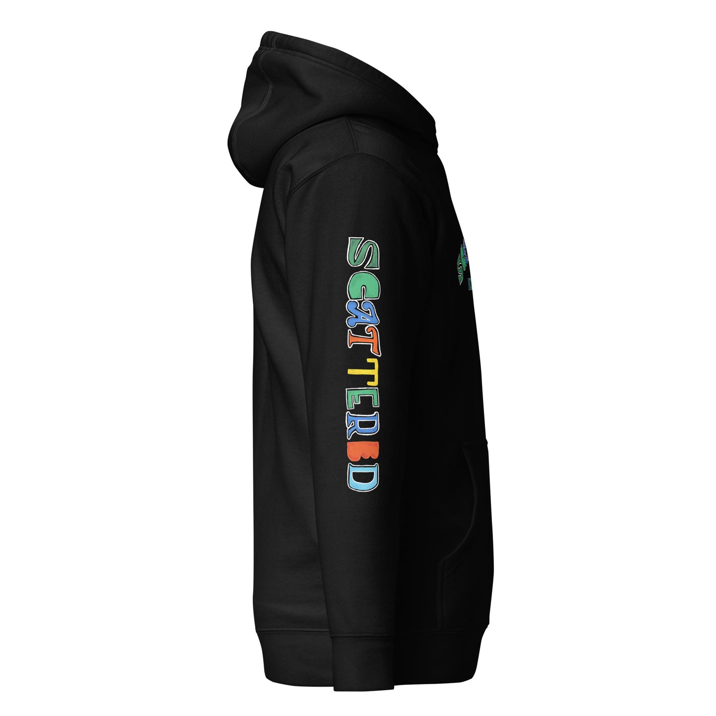 Scattered S/S '25 Logo Printed Classic Hoodie