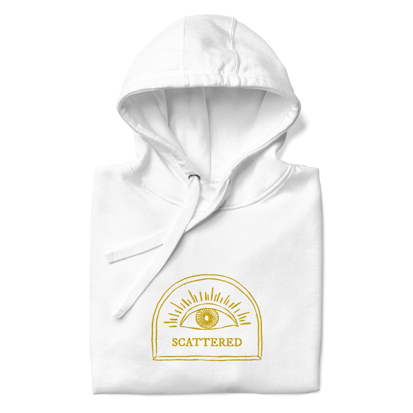 Scattered Eye Logo Embroidered Classic Hoodie