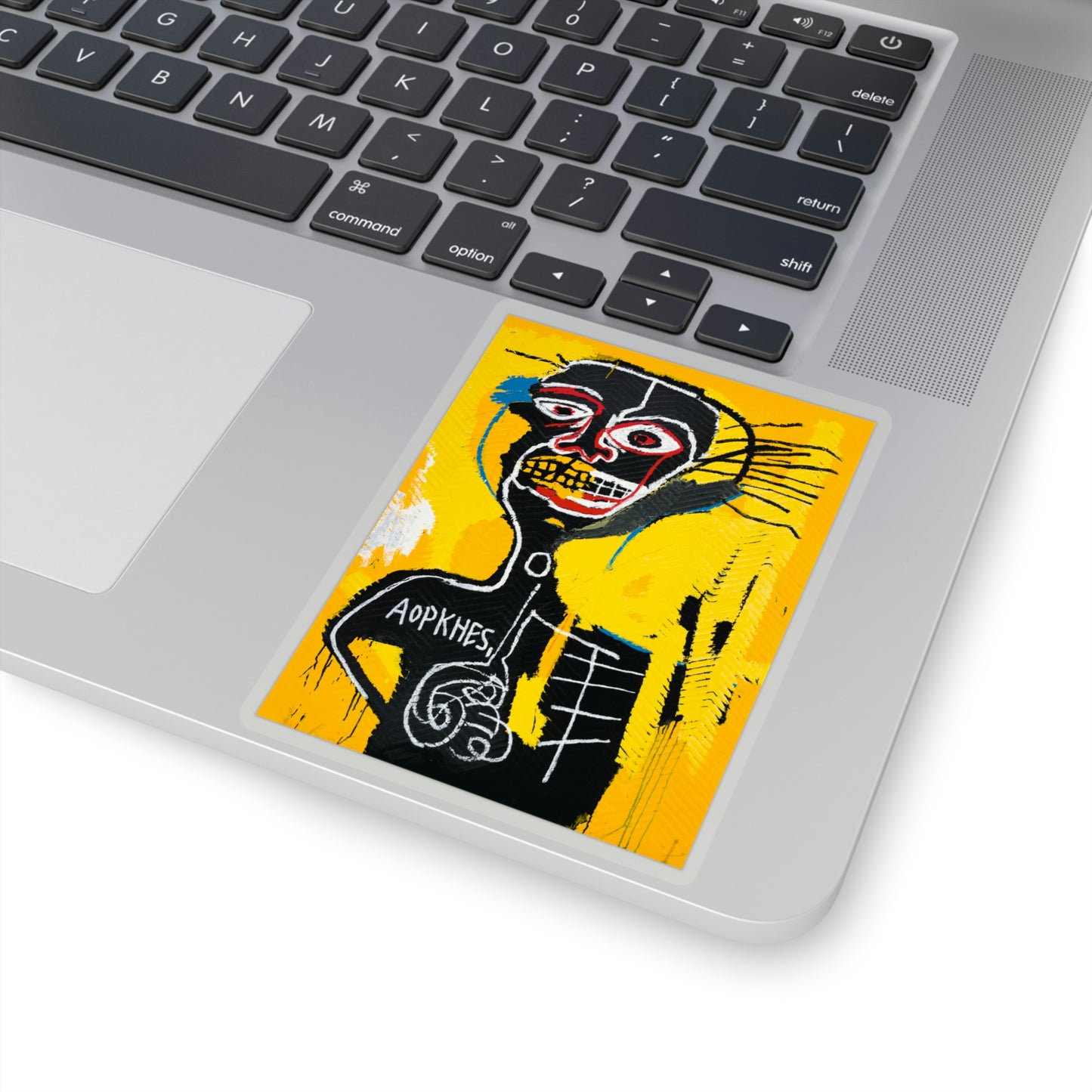 Jean-Michel Basquiat "Cabeza" Artwork Vinyl Sticker