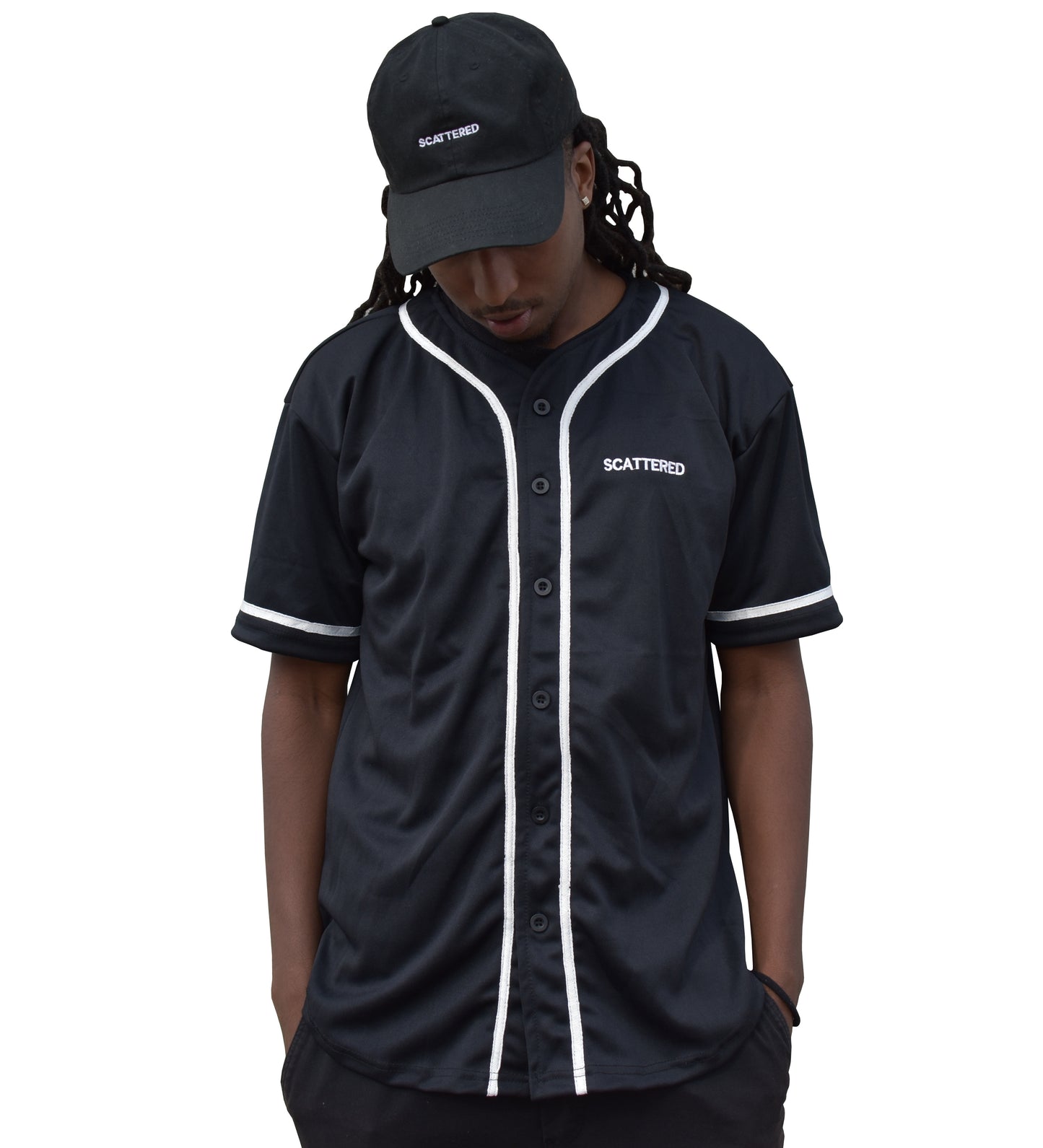 Streetwear-Handsewn Scattered Baseball Jersey-Jersey-Scattered, LLC