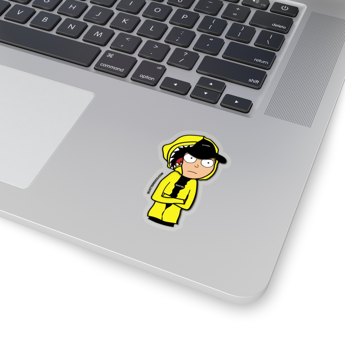 Streetwear-Scattered Morty Sticker-Sticker-Scattered, LLC