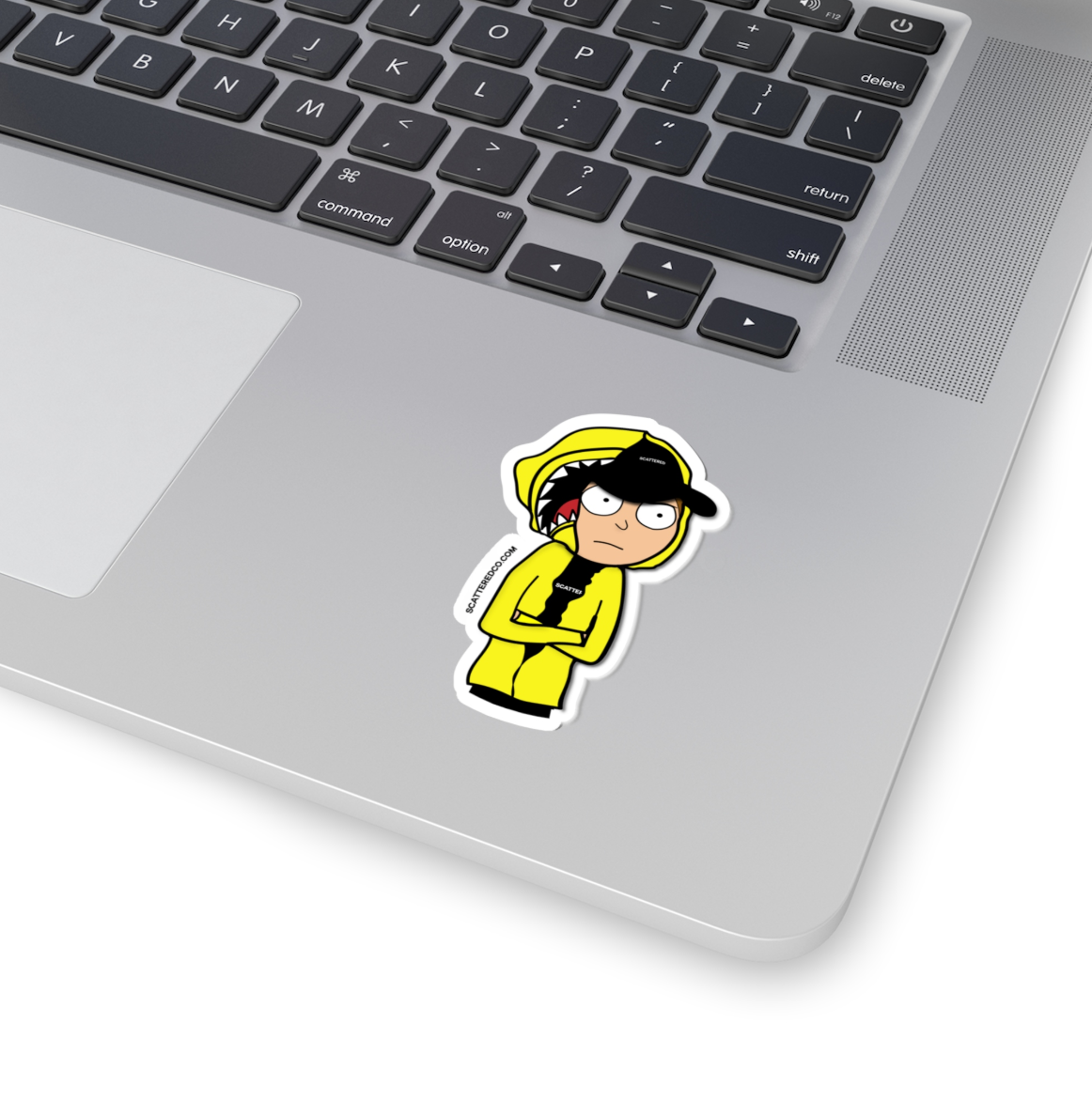 Streetwear-Scattered Morty Sticker-Sticker-Scattered, LLC
