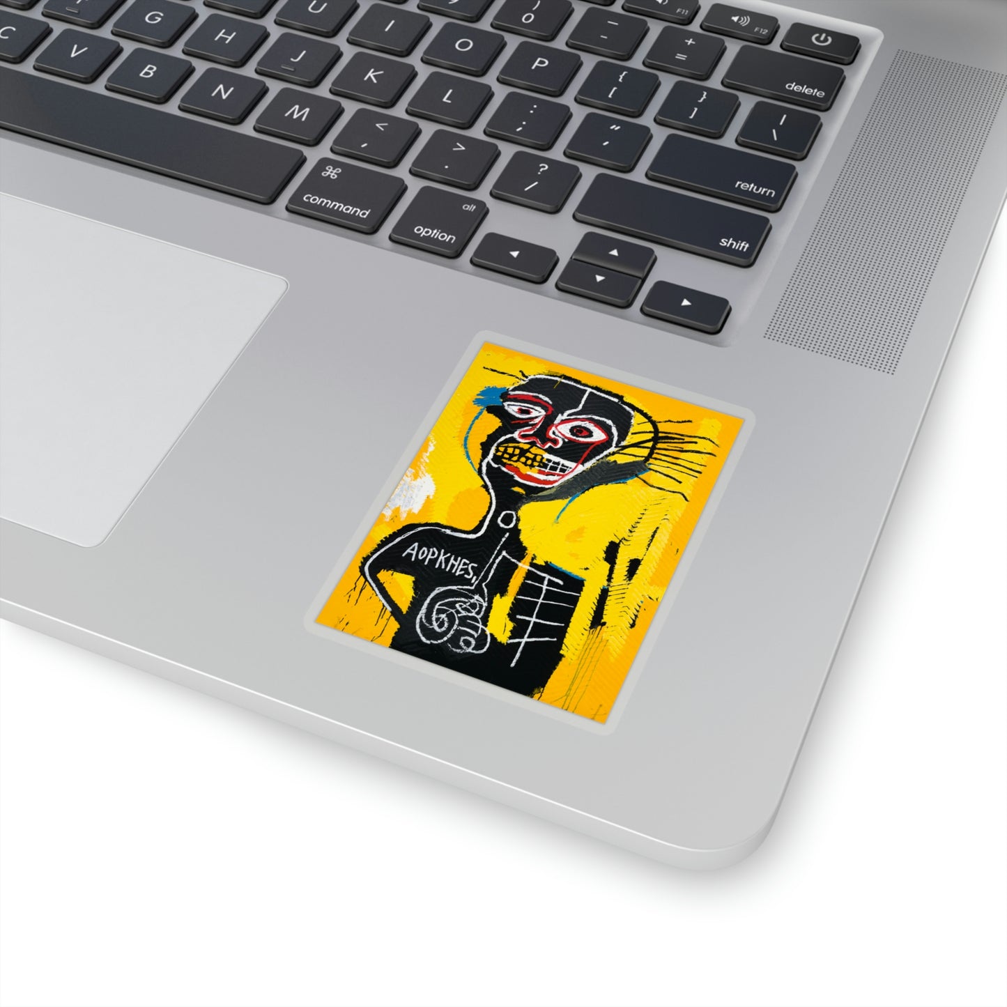 Jean-Michel Basquiat "Cabeza" Artwork Vinyl Sticker