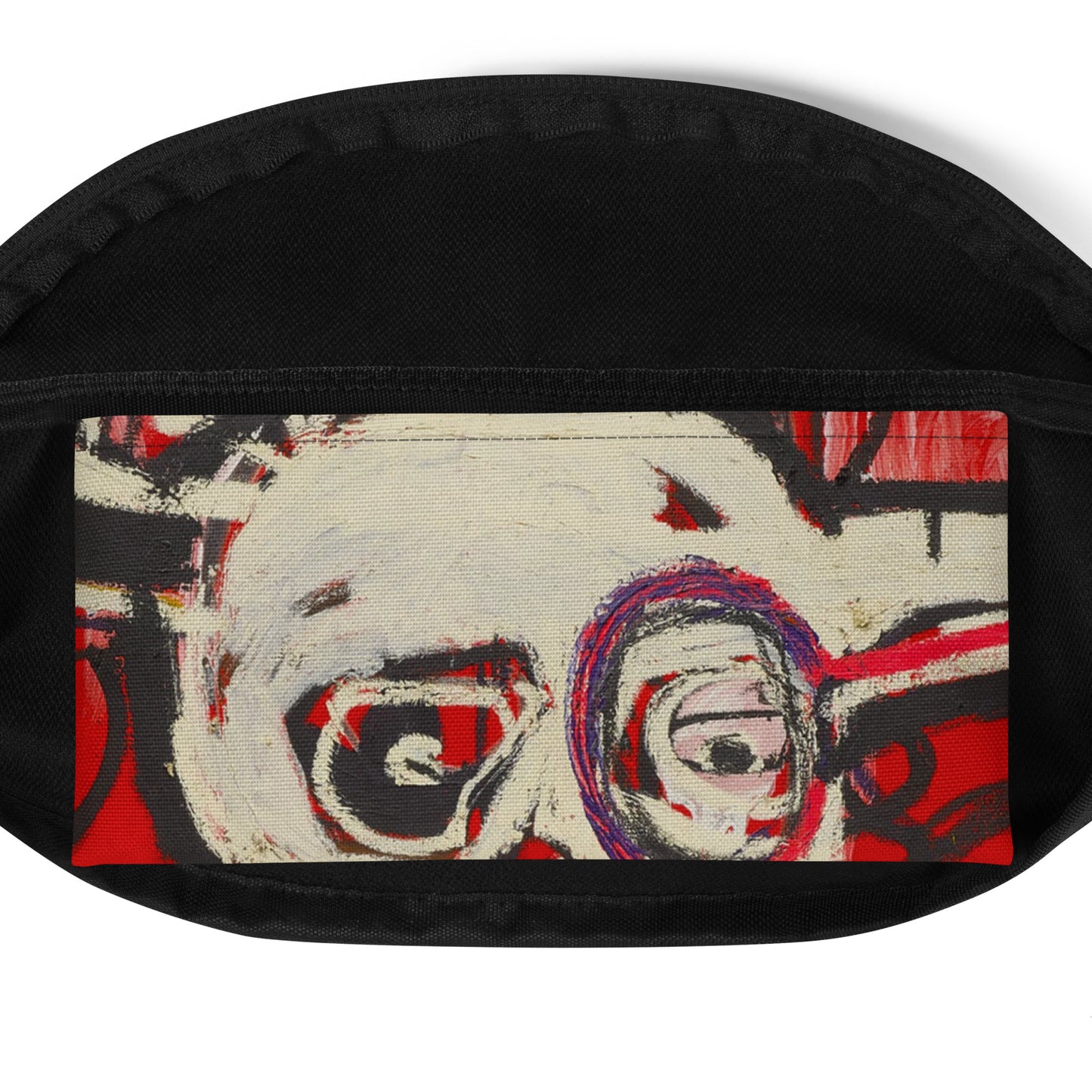 Jean-Michel Basquiat "Cabera" Artwork Fanny Pack