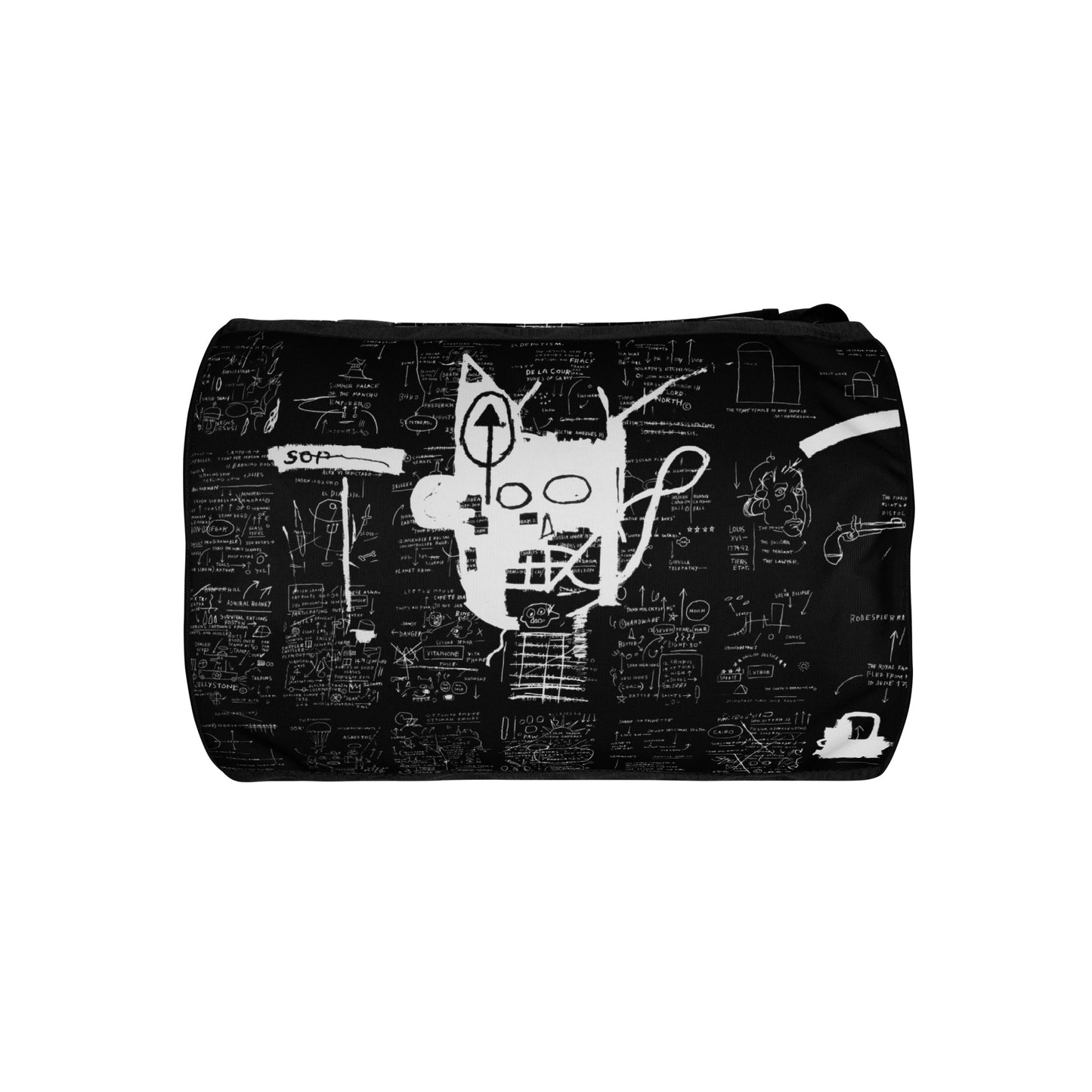 Jean-Michel Basquiat "Untitled" Artwork Gym Bag