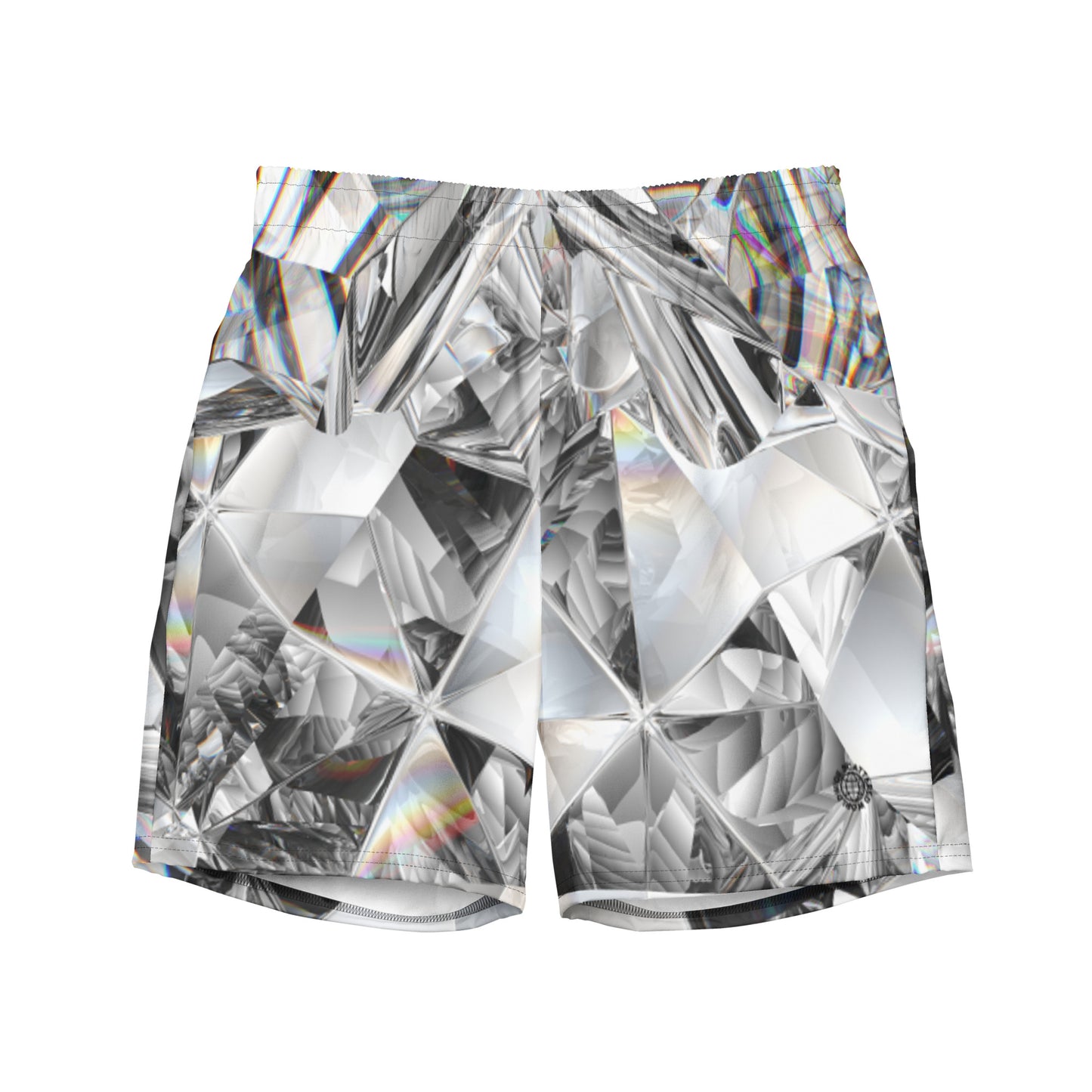 Diamond All Over Print Swim Trunks Bathing Suit Shorts