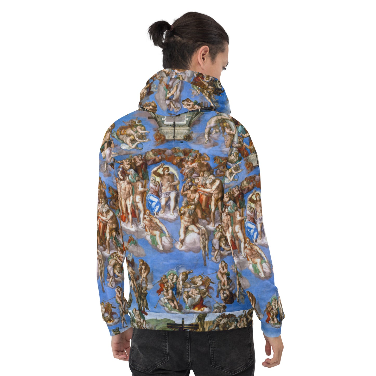 Michelangelo Buonarroti's The Last Judgment Premium Printed Sweatshirt Hoodie