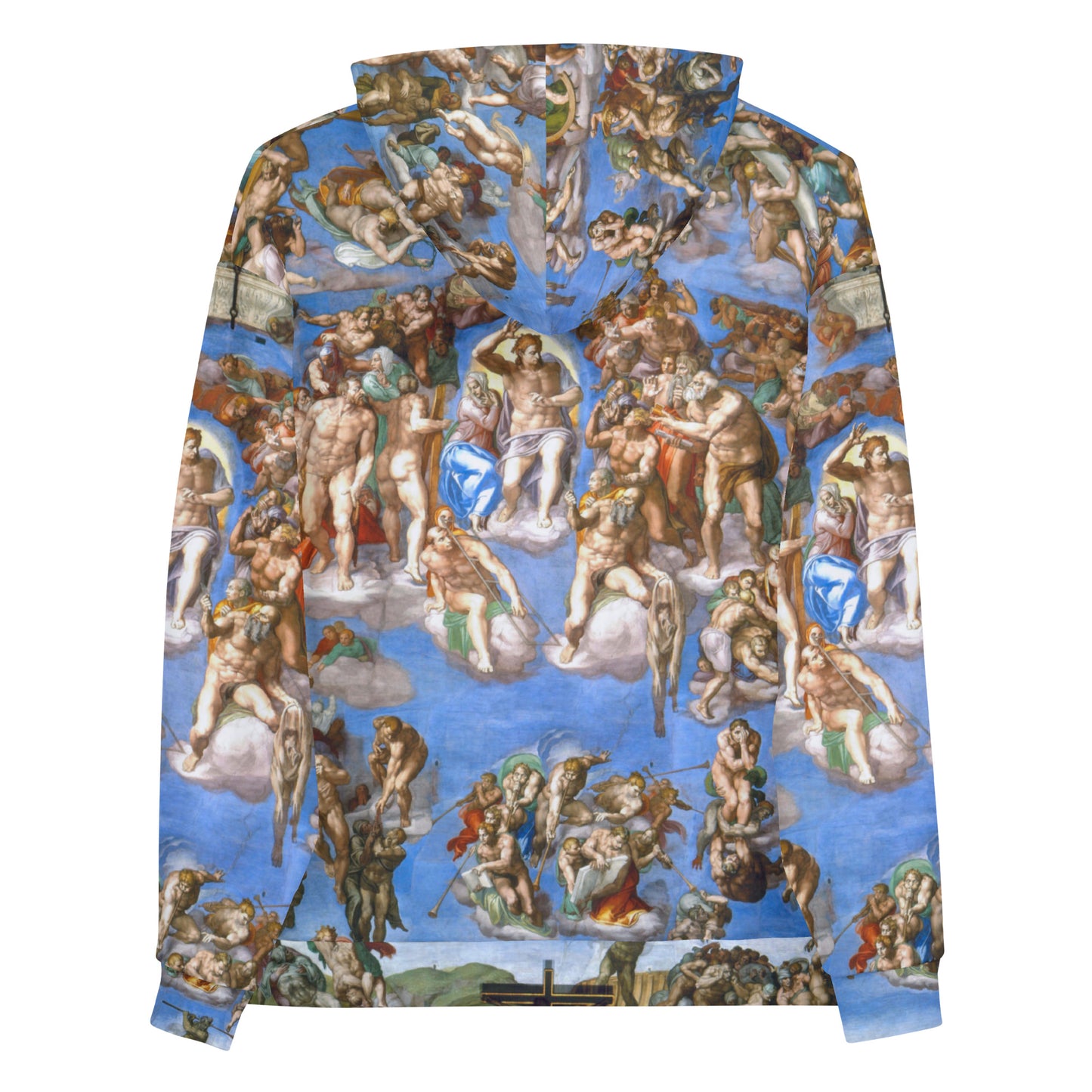 Michelangelo Buonarroti's The Last Judgment Premium Printed Sweatshirt Hoodie