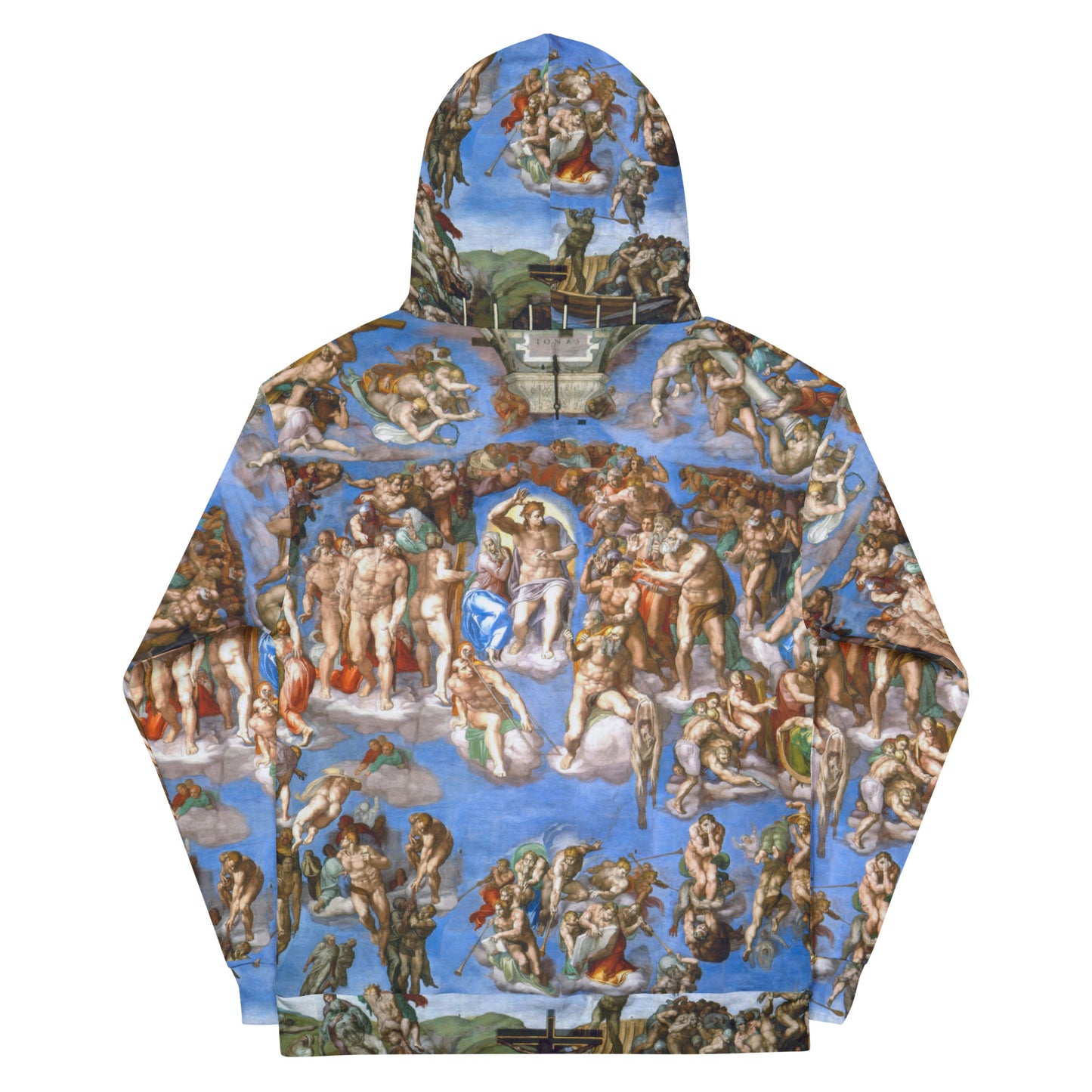 Michelangelo Buonarroti's The Last Judgment Premium Printed Sweatshirt Hoodie