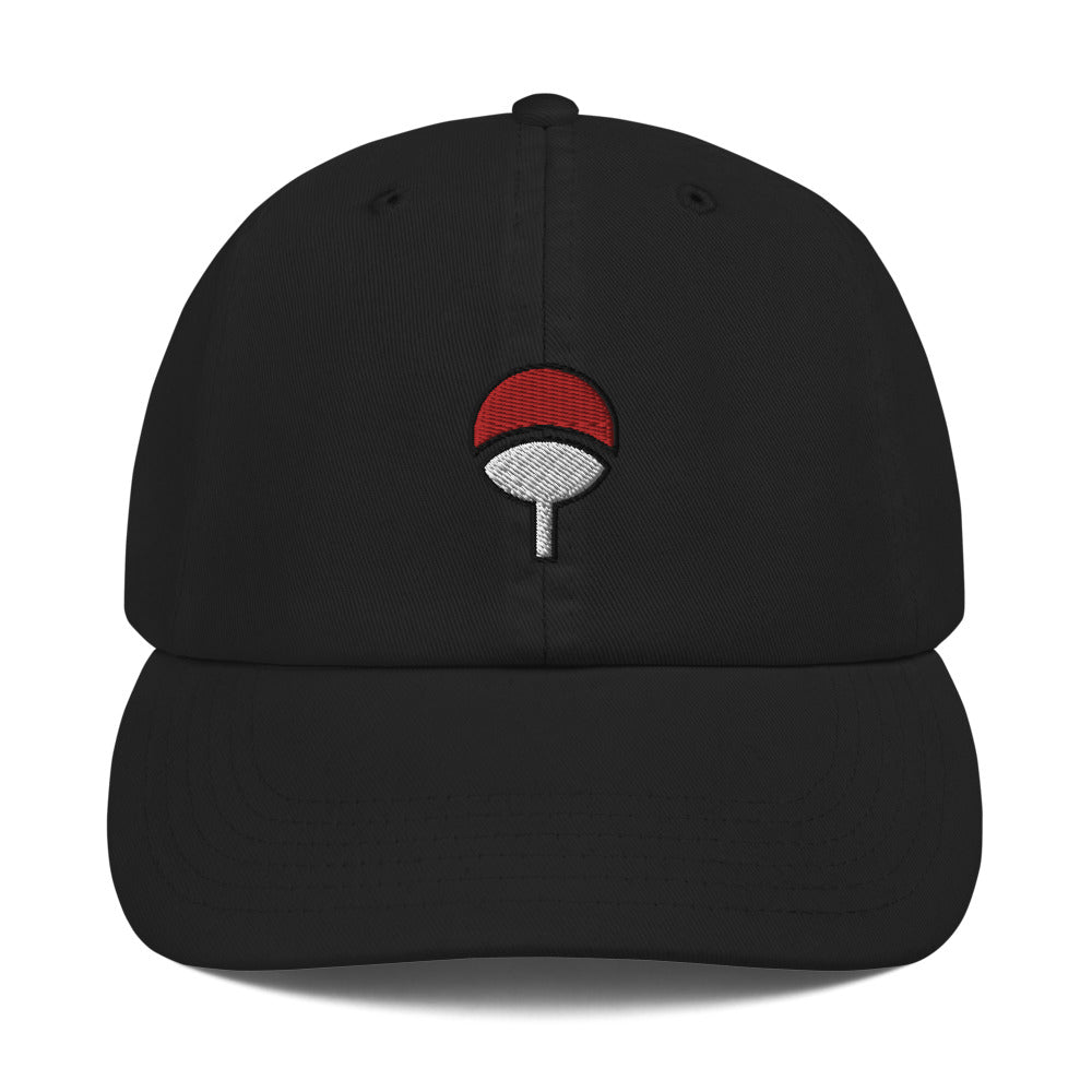Uchiha Clan Embroidered Champion Dad Cap