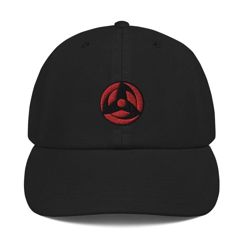 Kakashi Obito Mangekyou Sharingan Champion Dad Cap