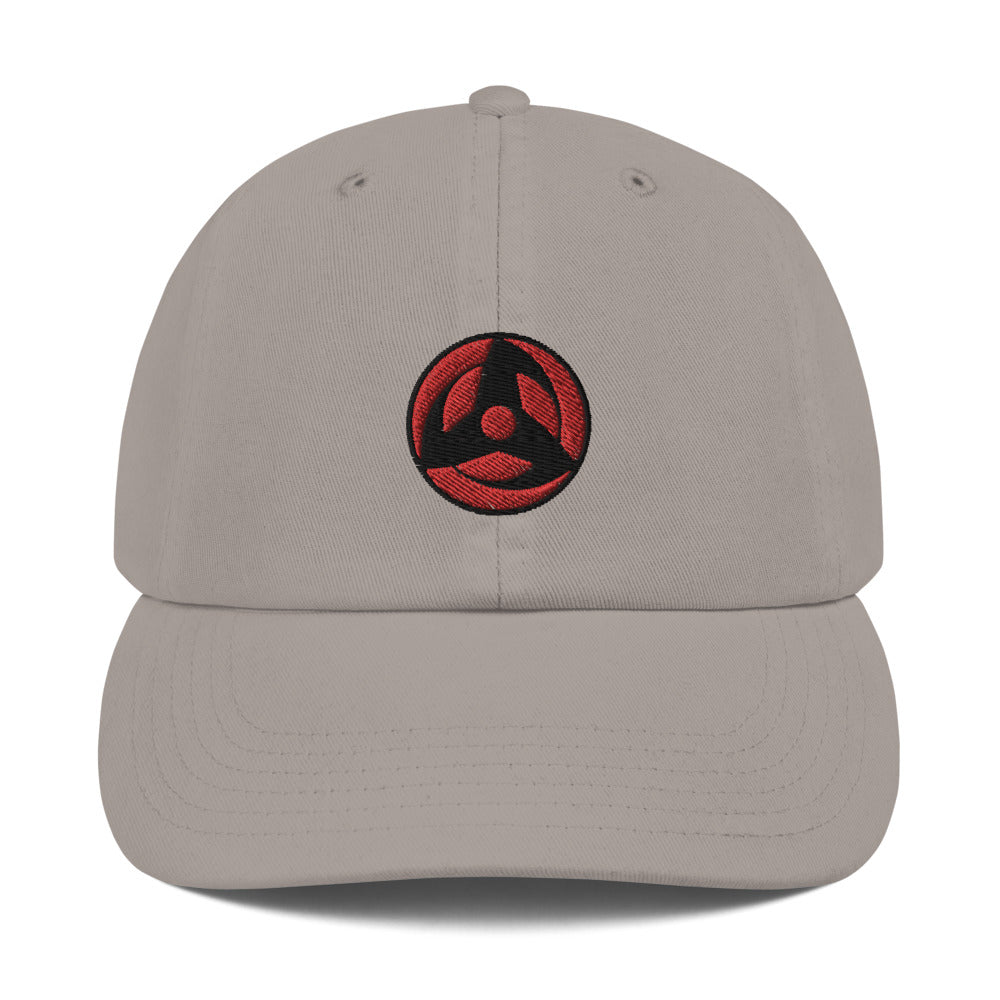 Kakashi Obito Mangekyou Sharingan Champion Dad Cap