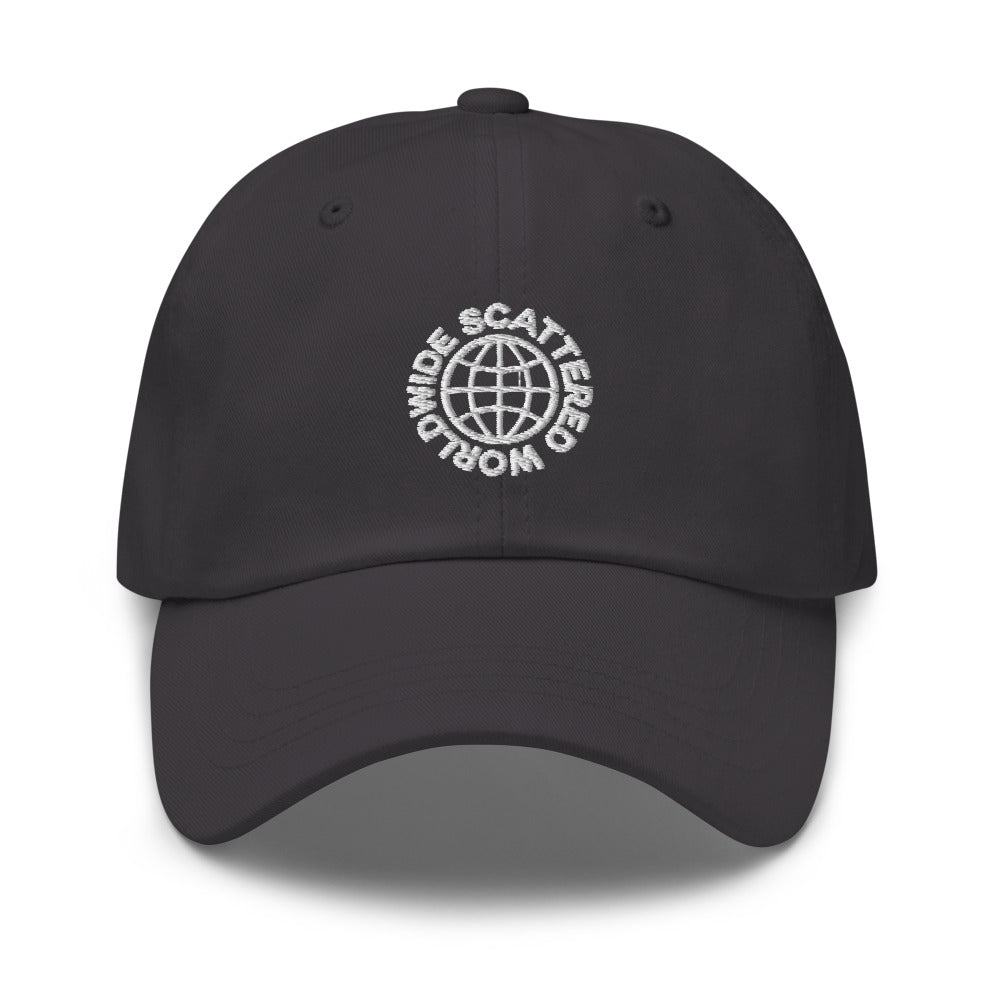 Embroidered Worldwide Logo Dad hat