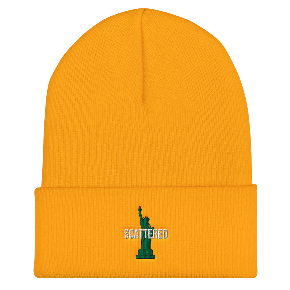 Statue of Liberty Logo Embroidered Beanie