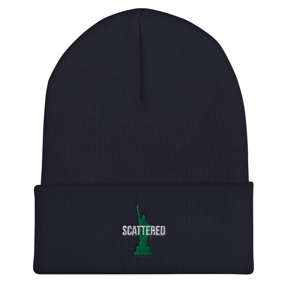 Statue of Liberty Logo Embroidered Beanie