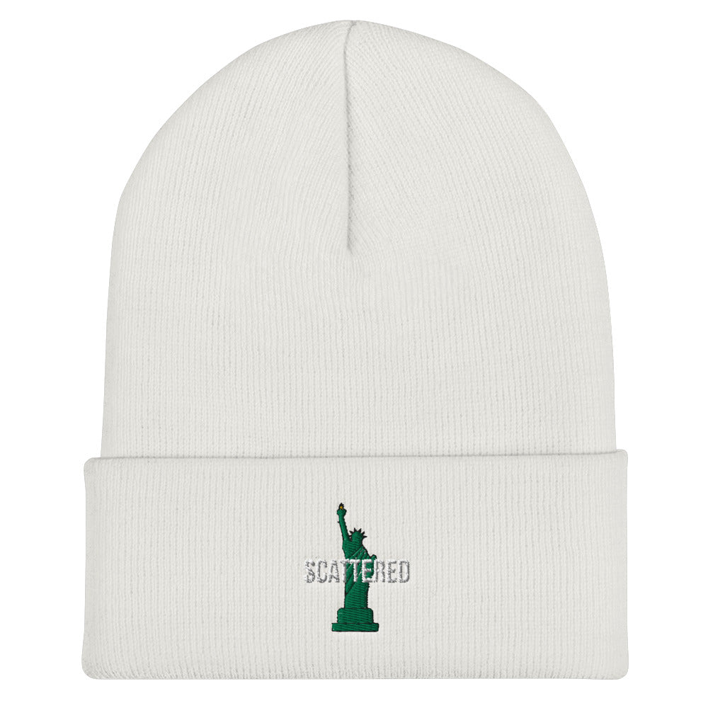 Statue of Liberty Logo Embroidered Beanie