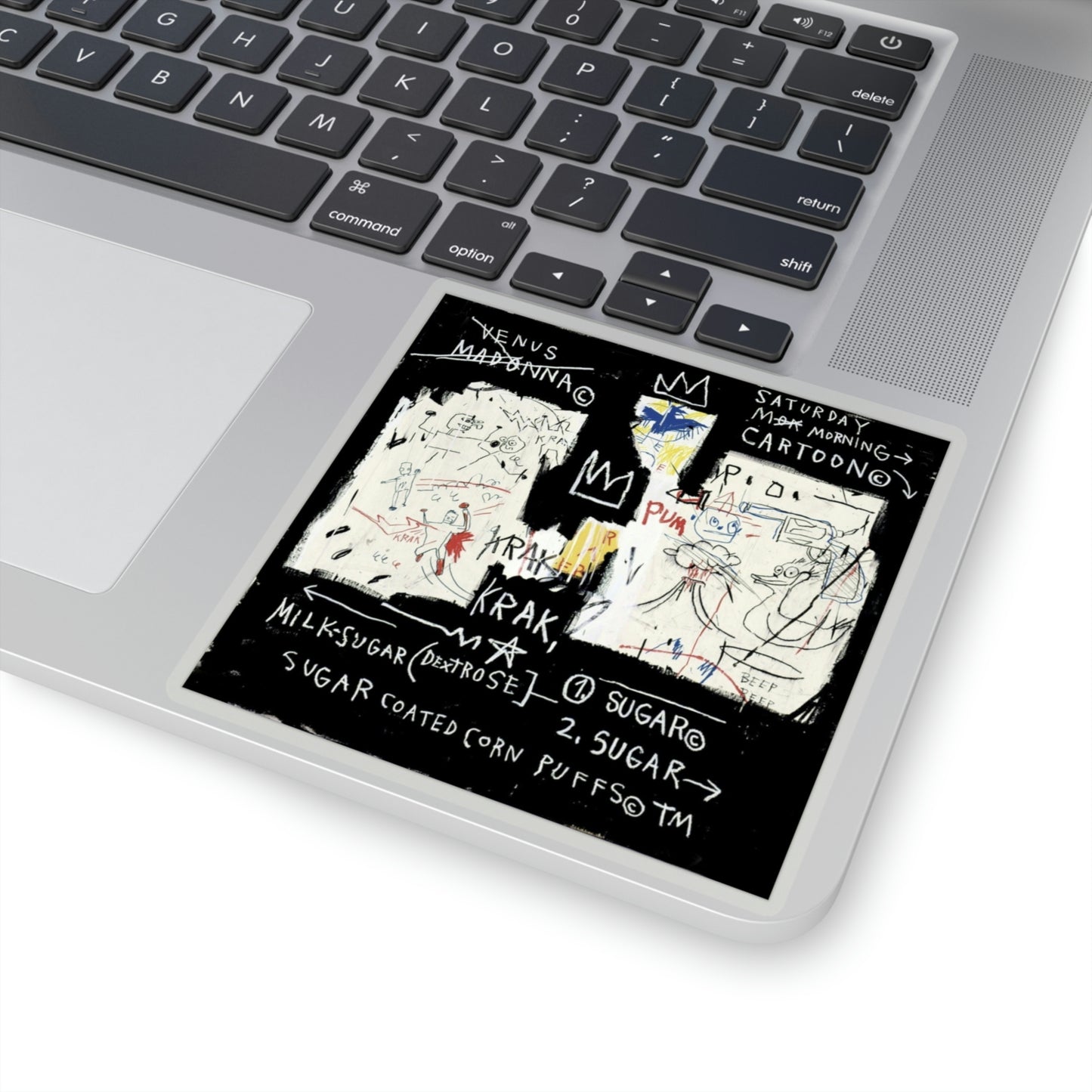 Jean-Michel Basquiat "A Panel of Experts" Artwork Vinyl Sticker