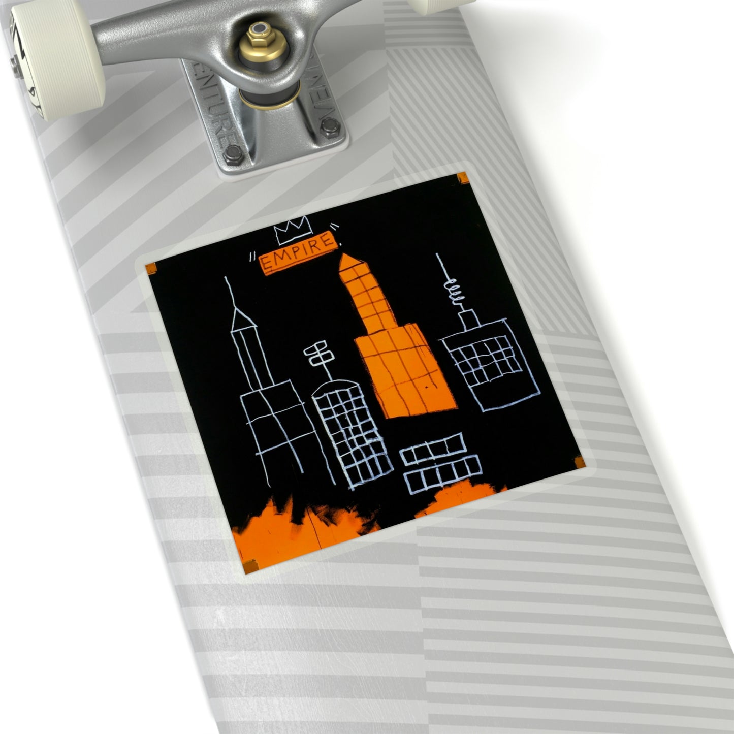 Jean-Michel Basquiat "Mecca" Artwork Vinyl Sticker