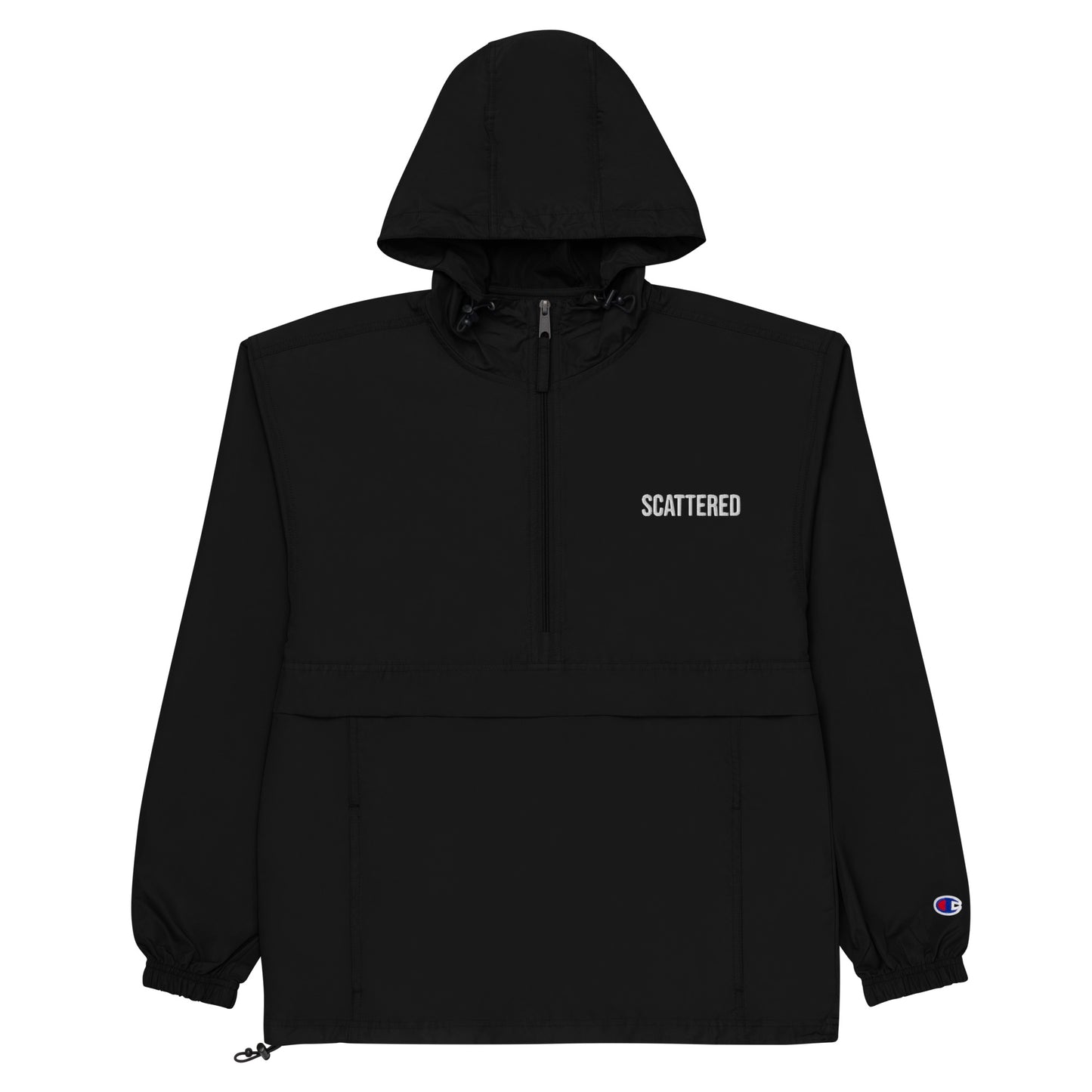 Scattered Logo Embroidered Champion Jacket