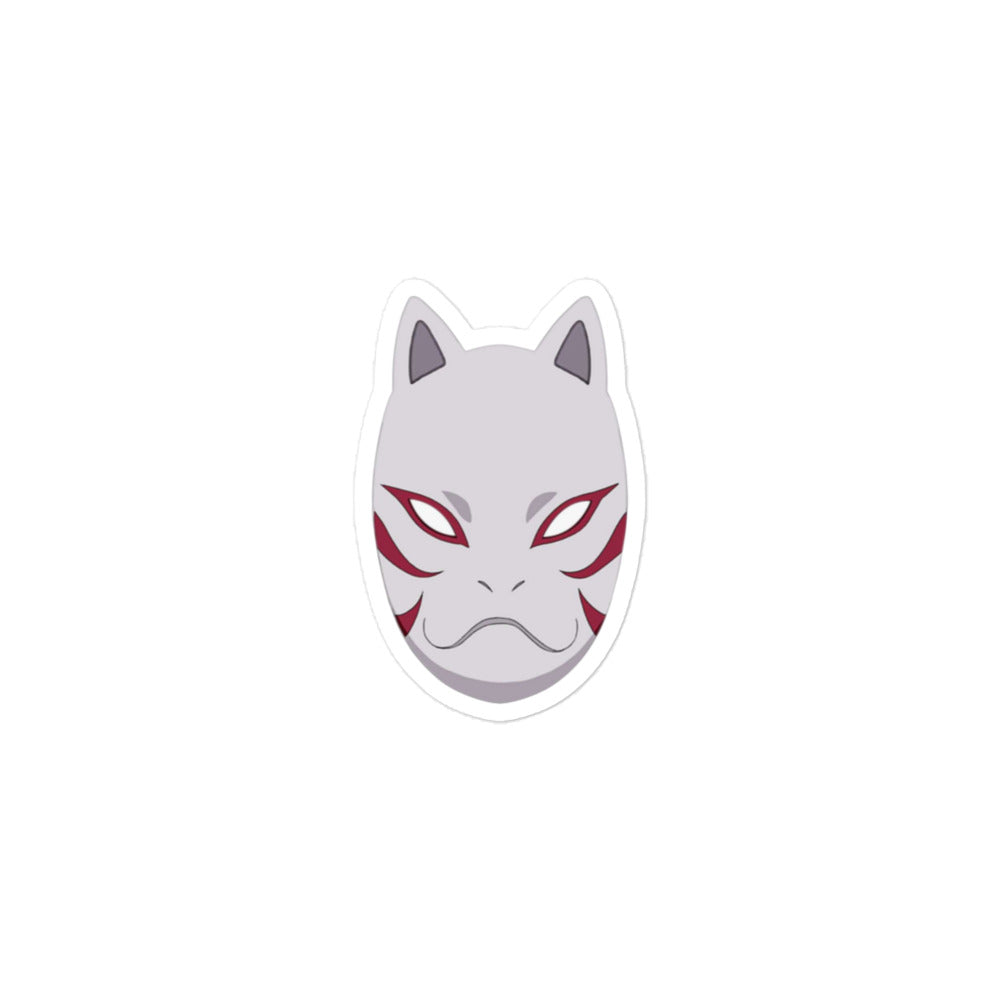 Kakashi Leaf Village Anbu Mask Stickers Naruto Shippuden Anime Merch Sasuke Itachi Madara Boruto Kakashi Kurama Baryon Mode Akatsuki Streetwear Harajuku