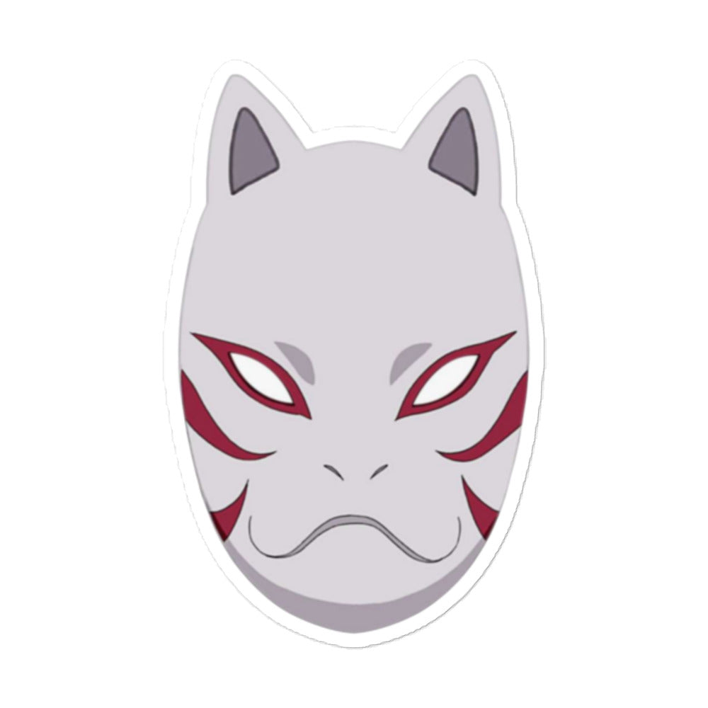 Kakashi Leaf Village Anbu Mask Stickers Naruto Shippuden Anime Merch Sasuke Itachi Madara Boruto Kakashi Kurama Baryon Mode Akatsuki Streetwear Harajuku