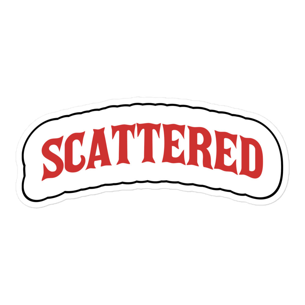 Scattered Backwoods Sticker