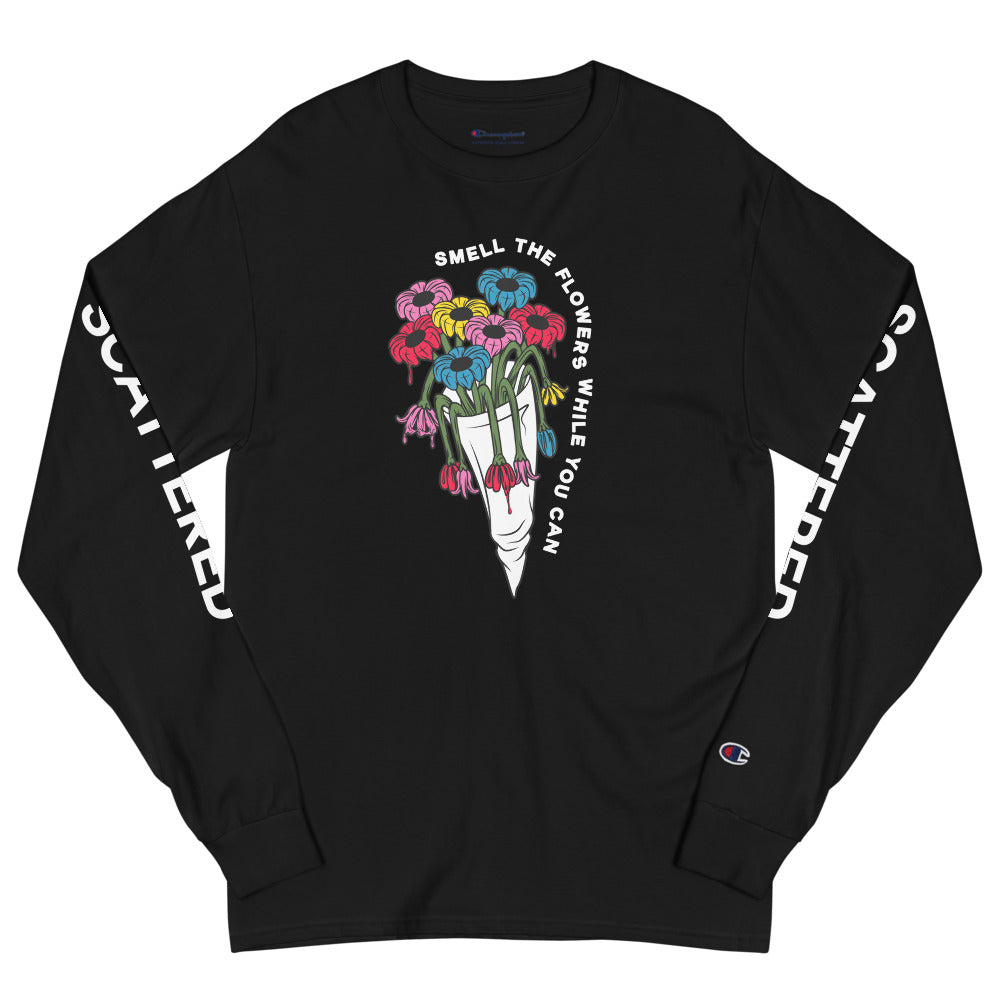 Scattered x Dripped Gawd "Flowers" Champion Shirt