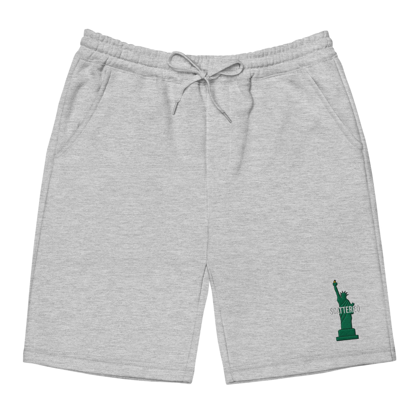 Statue of Liberty Logo Embroidered Premium Sweat Shorts