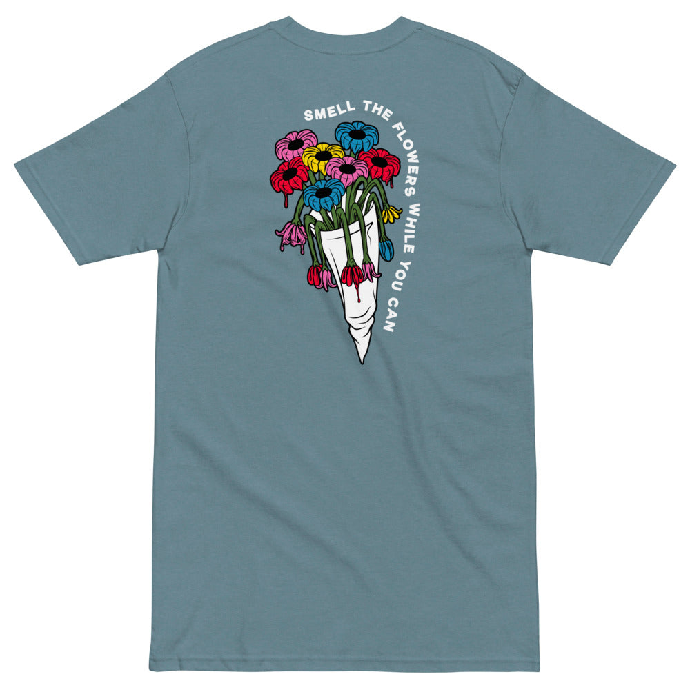 Dripped Flowers Tee