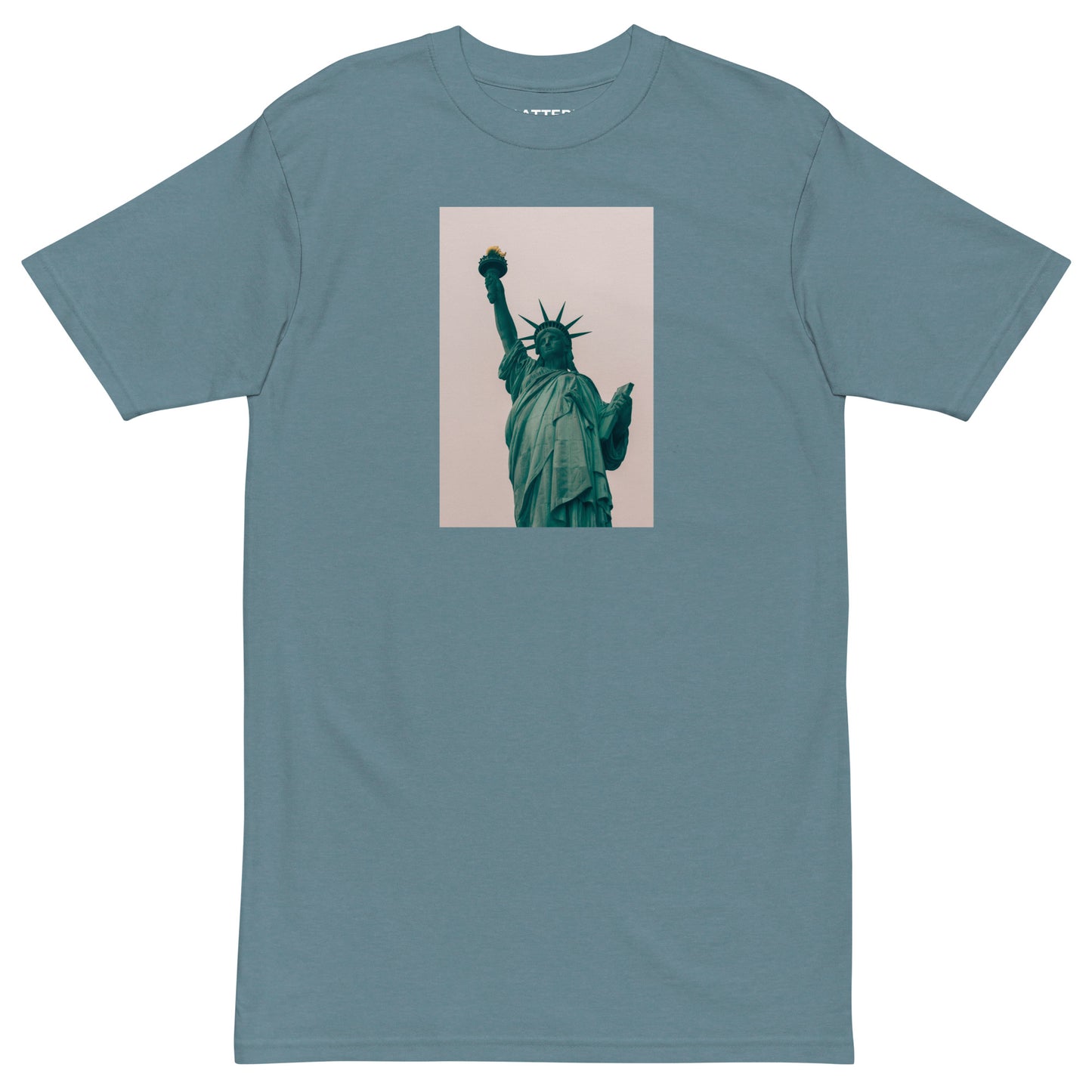 Statue of Liberty Premium Printed Crewneck T-shirt