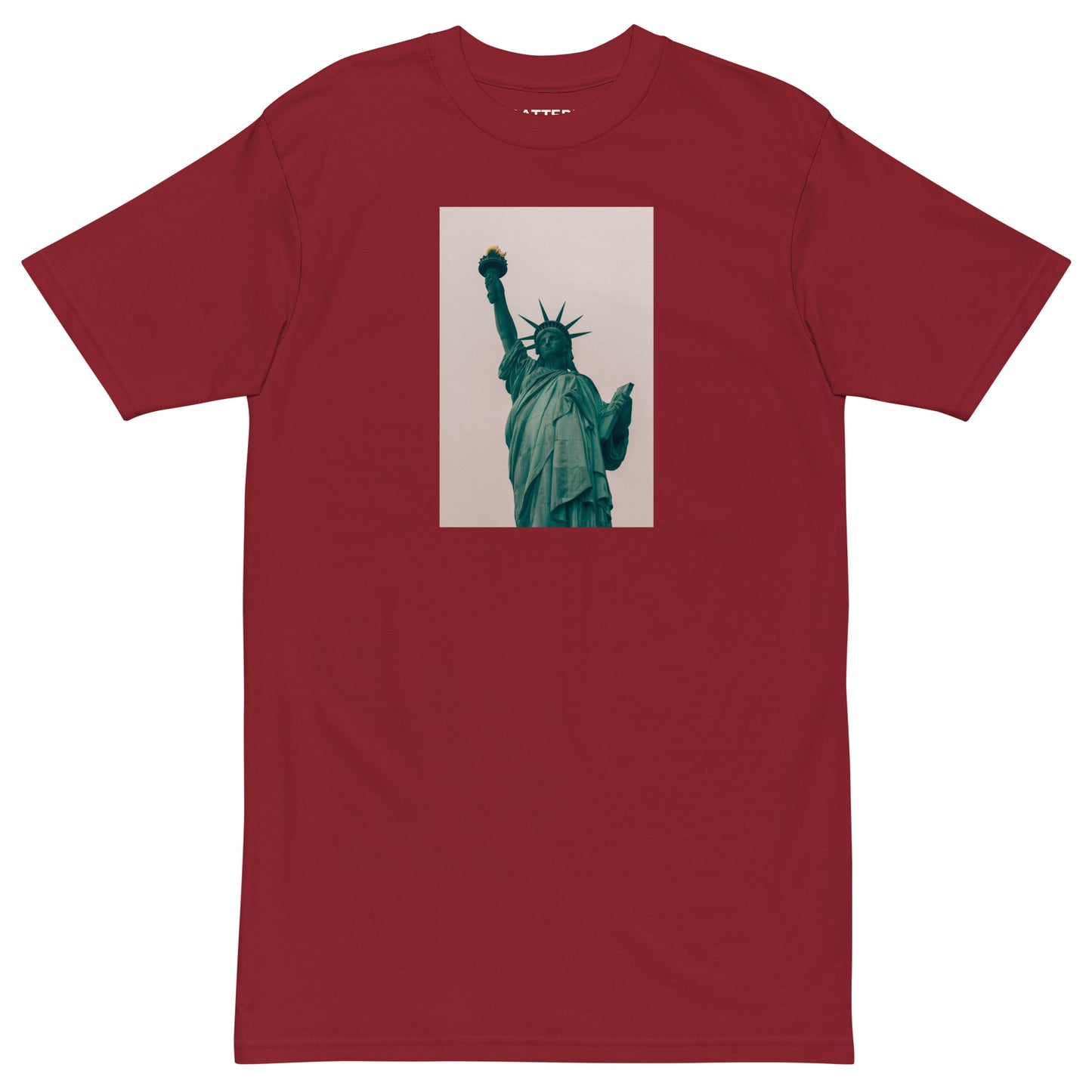 Statue of Liberty Premium Printed Crewneck T-shirt