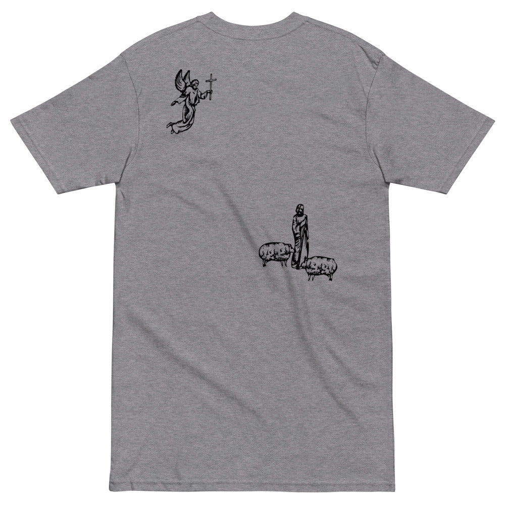 Christian Jesus Christ Premium Printed Crewneck T-Shirt