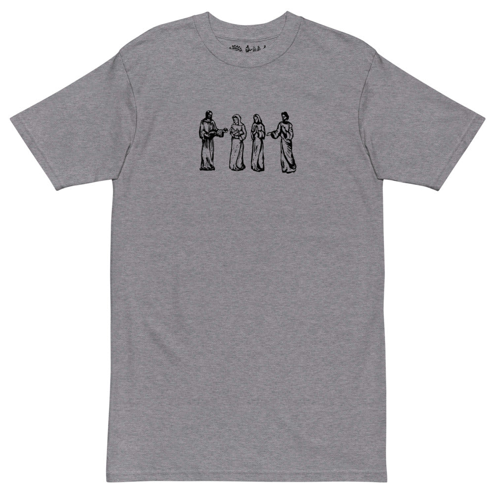 Christian Jesus Christ Premium Printed Crewneck T-Shirt