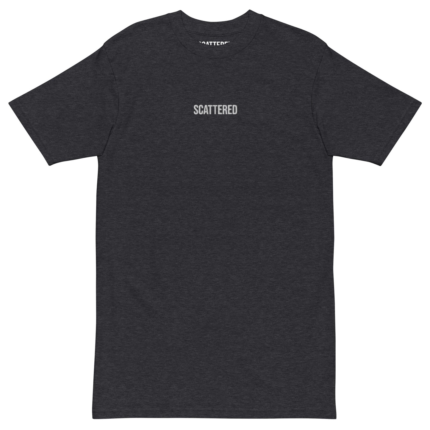 Scattered Logo Embroidered Premium Streetwear T-shirt