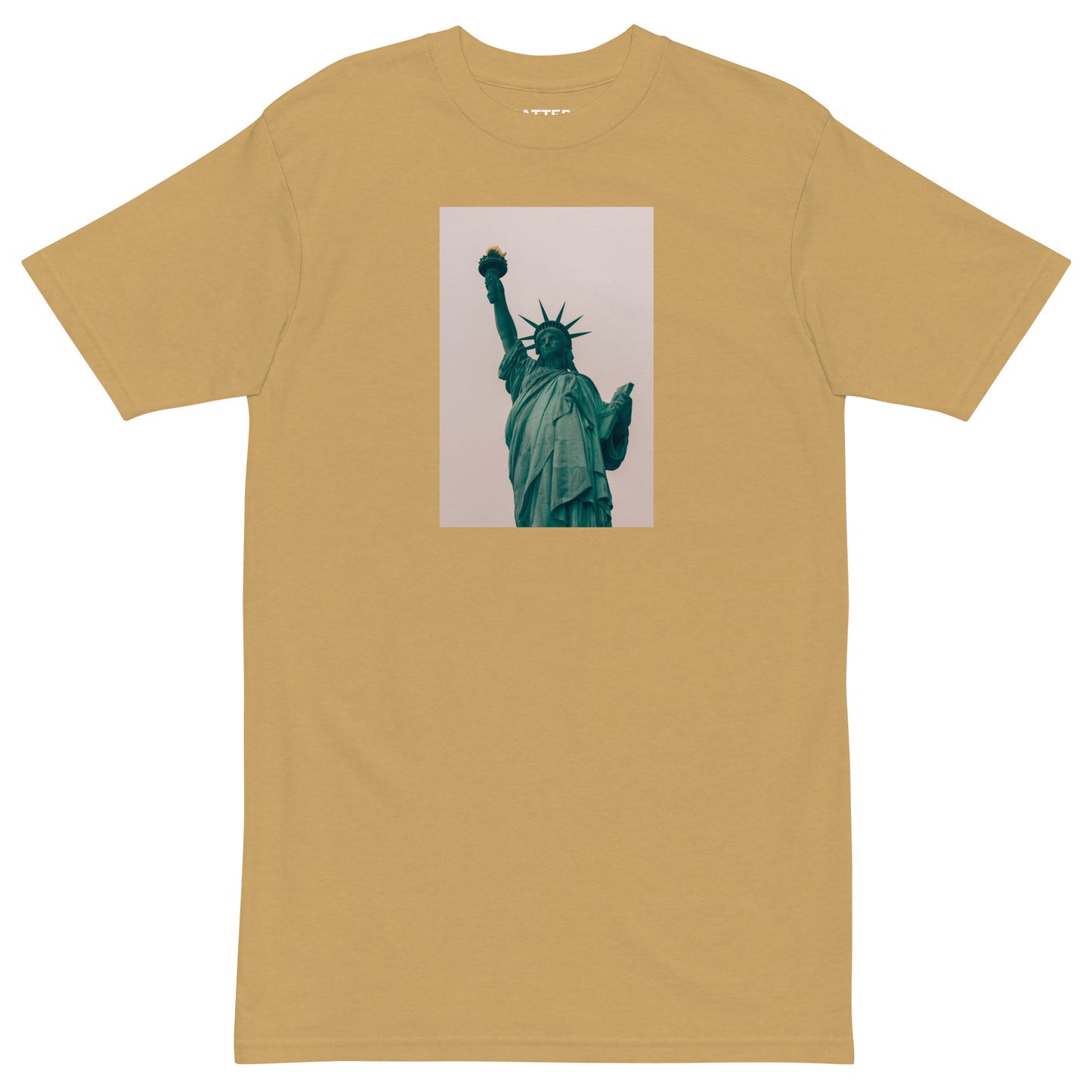 Statue of Liberty Premium Printed Crewneck T-shirt