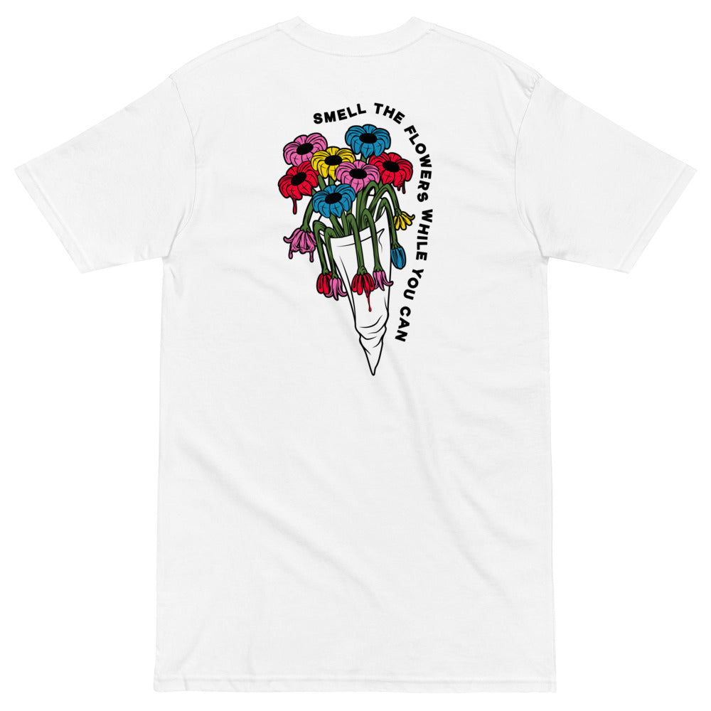 Dripped Flowers Tee