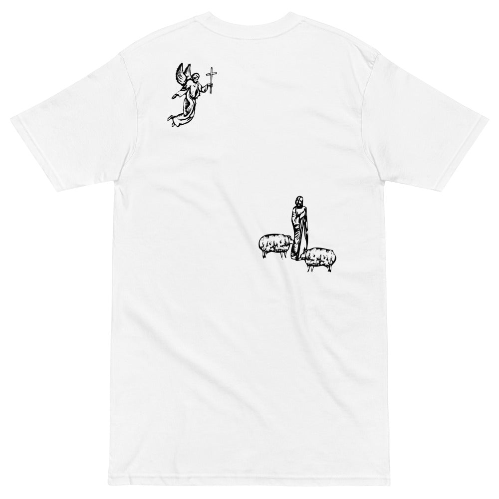 Christian Jesus Christ Premium Printed Crewneck T-Shirt
