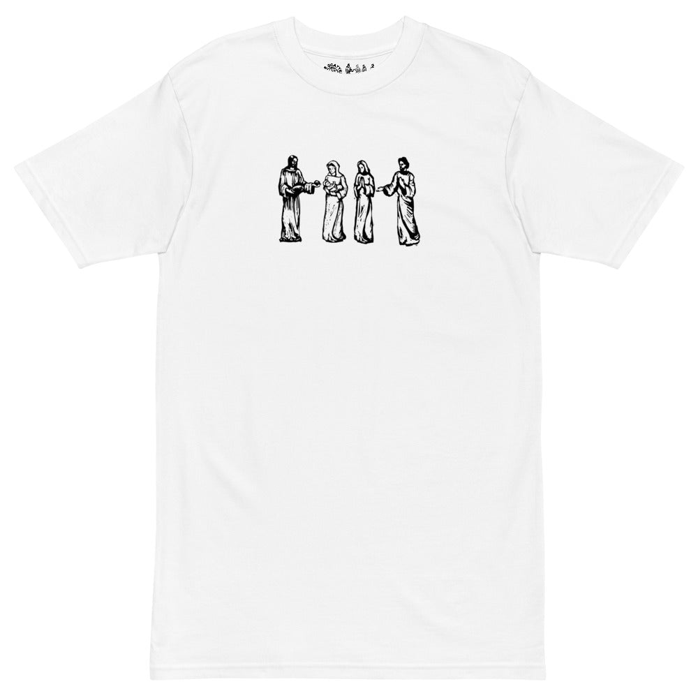 Christian Jesus Christ Premium Printed Crewneck T-Shirt